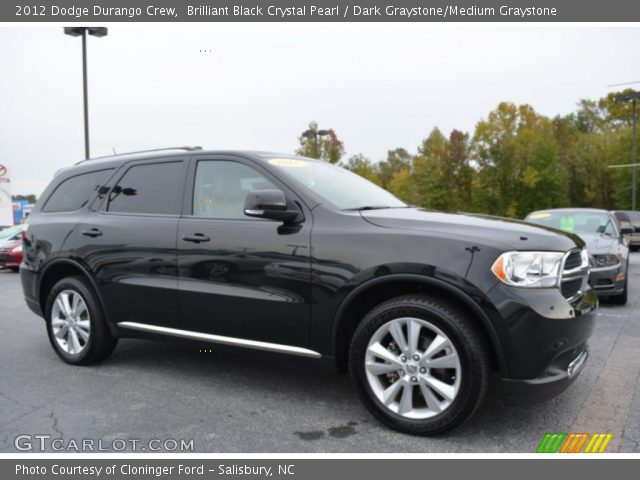 2012 Dodge Durango Crew in Brilliant Black Crystal Pearl