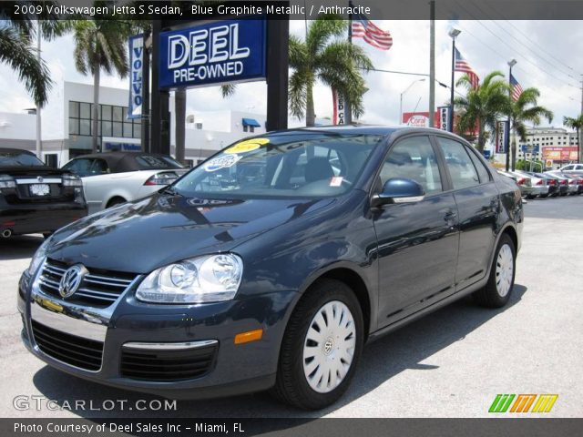 2009 Volkswagen Jetta S Sedan in Blue Graphite Metallic