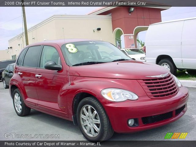 2008 Chrysler PT Cruiser Touring in Inferno Red Crystal Pearl