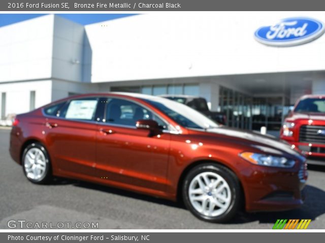 2016 Ford Fusion SE in Bronze Fire Metallic