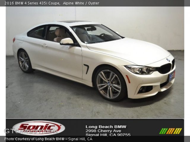 2016 BMW 4 Series 435i Coupe in Alpine White
