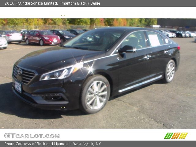 2016 Hyundai Sonata Limited in Phantom Black