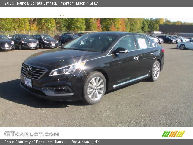 2016 Hyundai Sonata Limited in Phantom Black