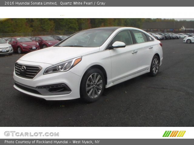 2016 Hyundai Sonata Limited in Quartz White Pearl