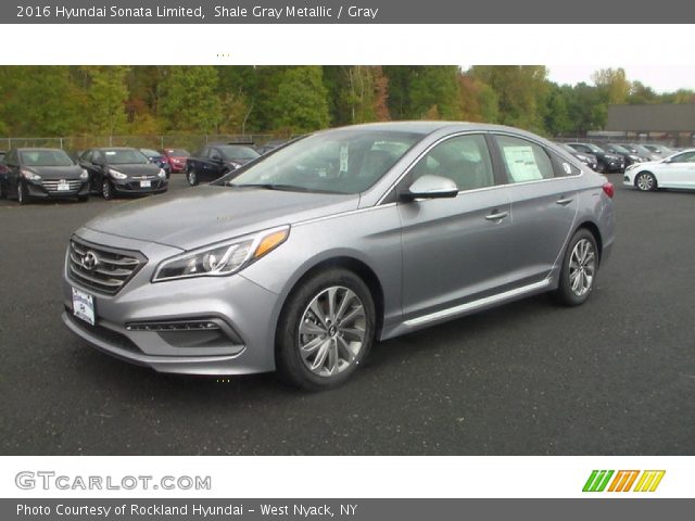 2016 Hyundai Sonata Limited in Shale Gray Metallic