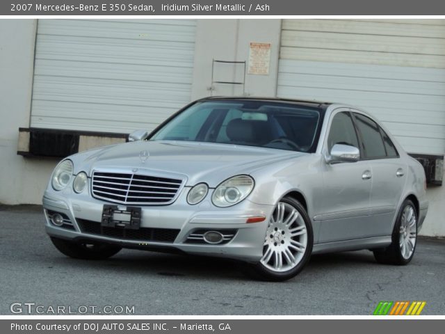 2007 Mercedes-Benz E 350 Sedan in Iridium Silver Metallic