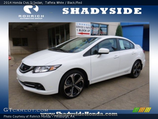 2014 Honda Civic Si Sedan in Taffeta White