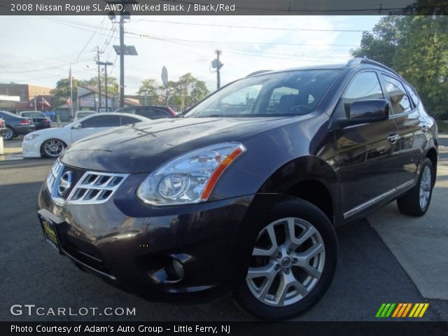 2008 Nissan Rogue SL AWD in Wicked Black