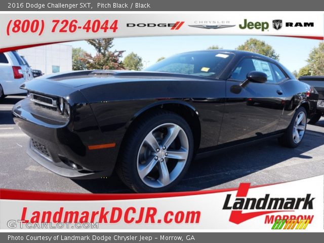 2016 Dodge Challenger SXT in Pitch Black