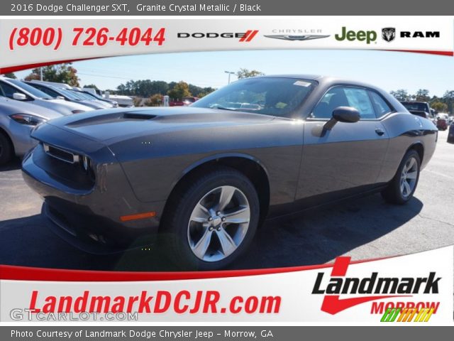 2016 Dodge Challenger SXT in Granite Crystal Metallic