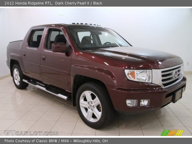 2012 Honda Ridgeline RTL in Dark Cherry Pearl II