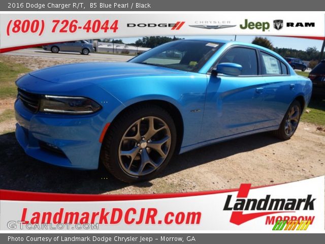 2016 Dodge Charger R/T in B5 Blue Pearl