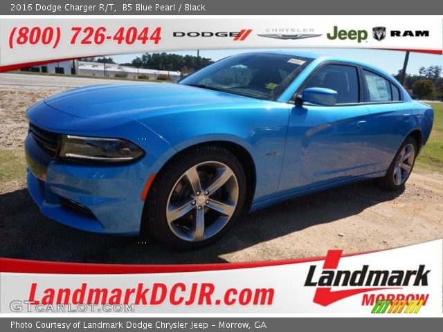 2016 Dodge Charger R/T in B5 Blue Pearl