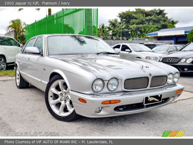 2003 Jaguar XJ XJR in Platinum