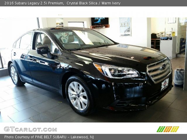 2016 Subaru Legacy 2.5i Premium in Crystal Black Silica