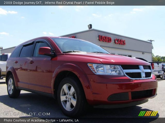2009 Dodge Journey SXT in Inferno Red Crystal Pearl