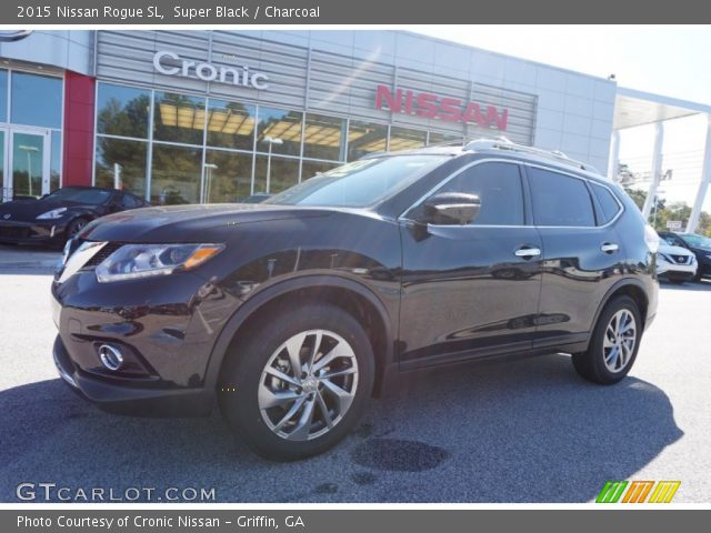 2015 Nissan Rogue SL in Super Black