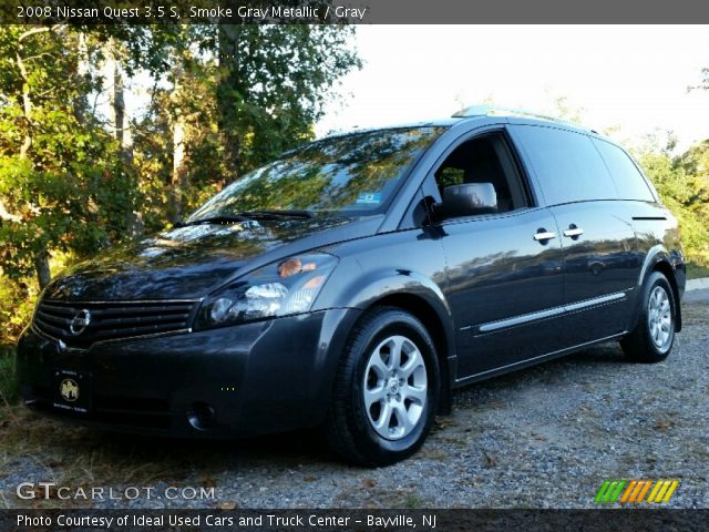 2008 Nissan Quest 3.5 S in Smoke Gray Metallic