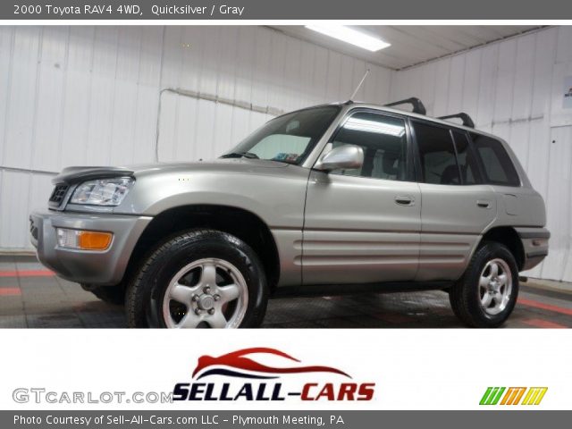 2000 Toyota RAV4 4WD in Quicksilver