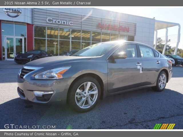 2015 Nissan Altima 2.5 SV in Gun Metallic