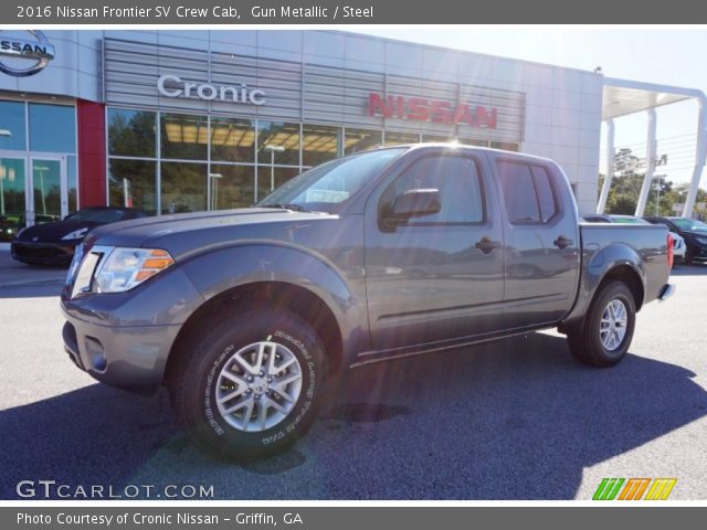 2016 Nissan Frontier SV Crew Cab in Gun Metallic