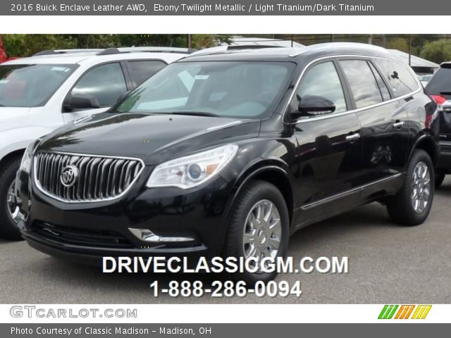 2016 Buick Enclave Leather AWD in Ebony Twilight Metallic