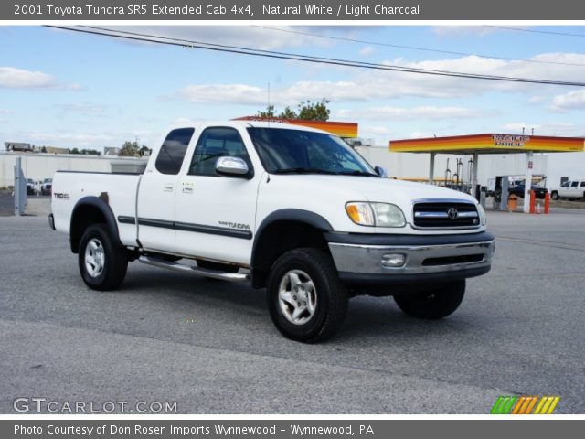 2001 Toyota Tundra SR5 Extended Cab 4x4 in Natural White