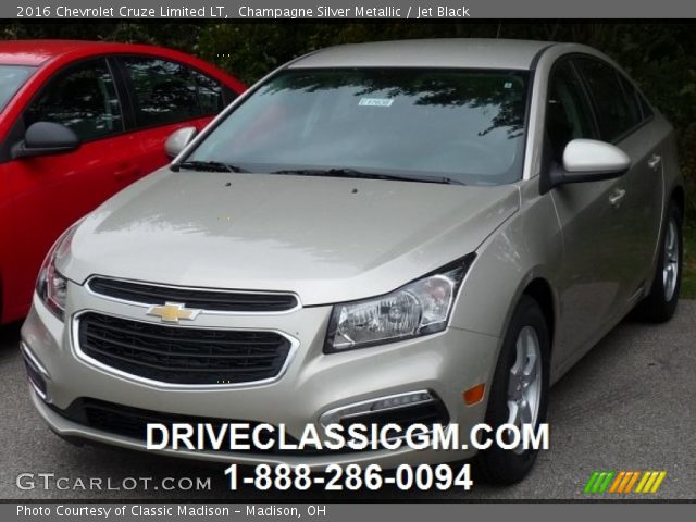 2016 Chevrolet Cruze Limited LT in Champagne Silver Metallic