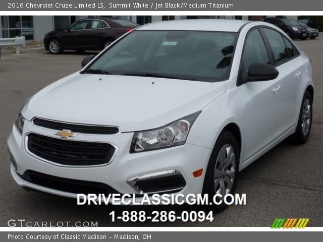 2016 Chevrolet Cruze Limited LS in Summit White