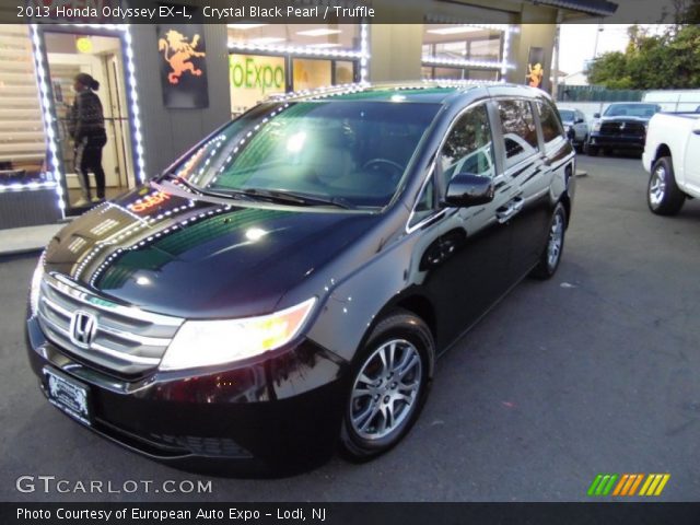 2013 Honda Odyssey EX-L in Crystal Black Pearl