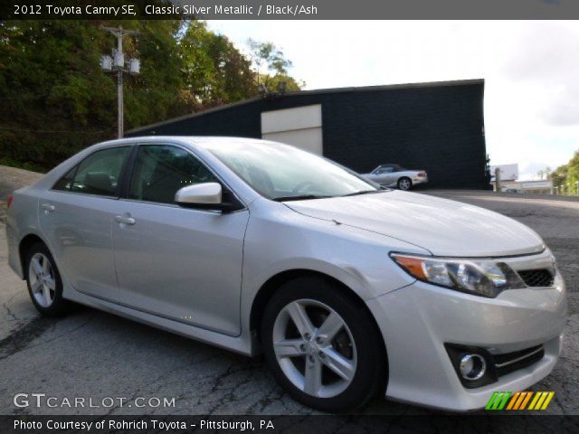 2012 Toyota Camry SE in Classic Silver Metallic