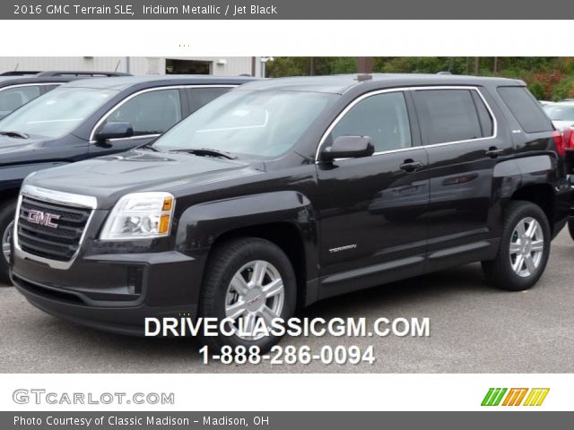 2016 GMC Terrain SLE in Iridium Metallic