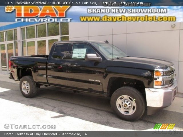 2015 Chevrolet Silverado 2500HD WT Double Cab 4x4 in Black
