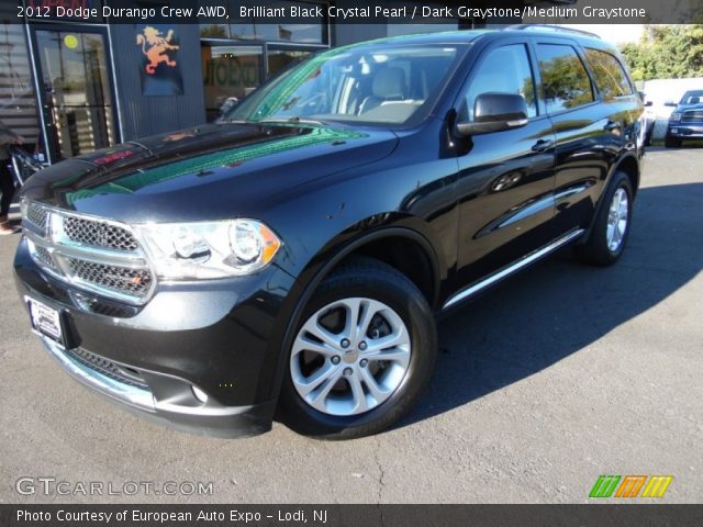 2012 Dodge Durango Crew AWD in Brilliant Black Crystal Pearl