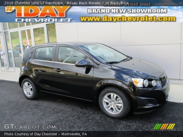 2016 Chevrolet Sonic LT Hatchback in Mosaic Black Metallic