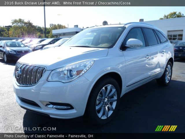 2016 Buick Enclave Leather AWD in White Frost Tricoat