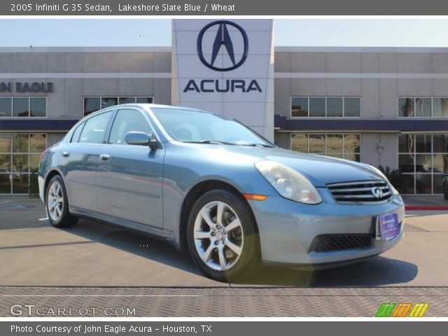 2005 Infiniti G 35 Sedan in Lakeshore Slate Blue