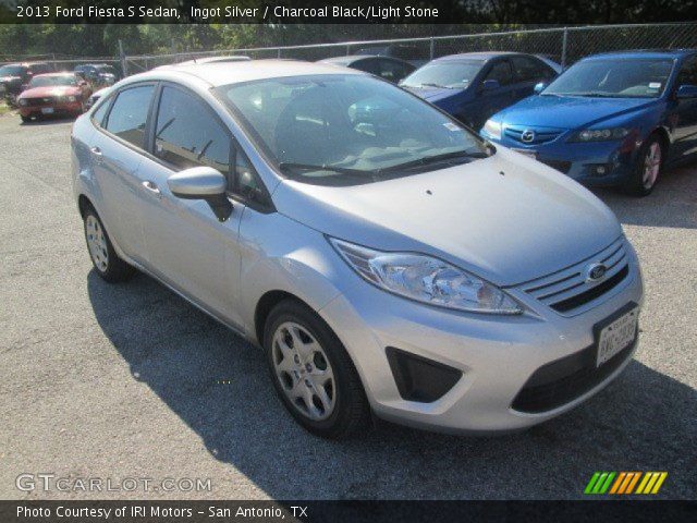 2013 Ford Fiesta S Sedan in Ingot Silver