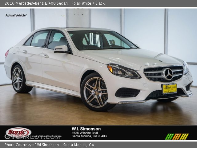 2016 Mercedes-Benz E 400 Sedan in Polar White