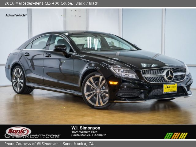2016 Mercedes-Benz CLS 400 Coupe in Black