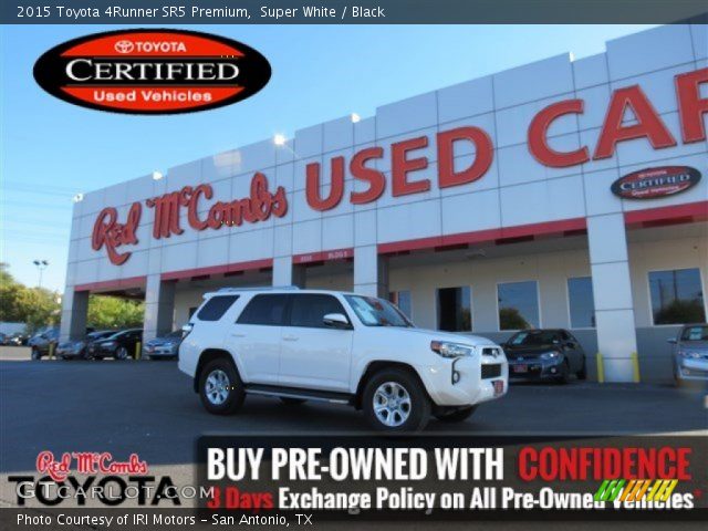2015 Toyota 4Runner SR5 Premium in Super White