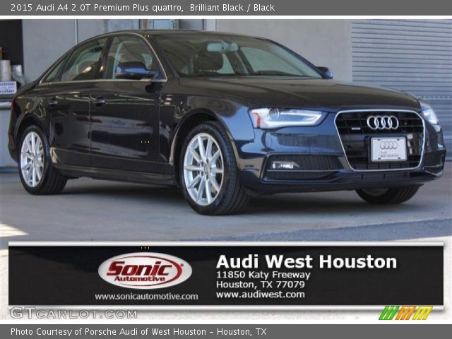 2015 Audi A4 2.0T Premium Plus quattro in Brilliant Black