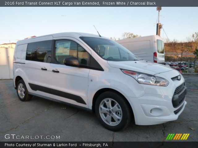 2016 Ford Transit Connect XLT Cargo Van Extended in Frozen White