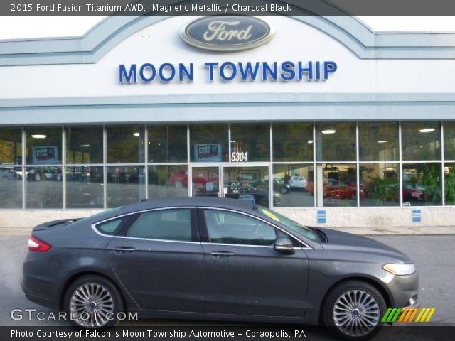 2015 Ford Fusion Titanium AWD in Magnetic Metallic