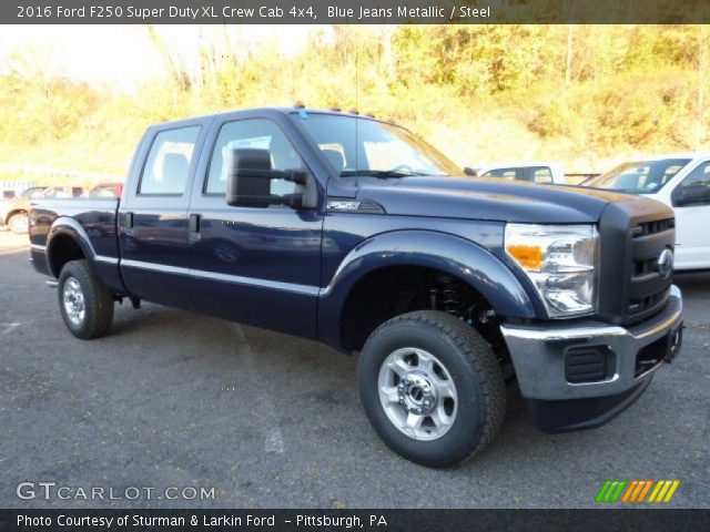 2016 Ford F250 Super Duty XL Crew Cab 4x4 in Blue Jeans Metallic