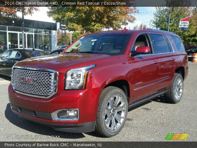 2016 GMC Yukon Denali 4WD in Crimson Red Tintcoat