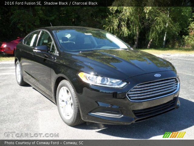 2016 Ford Fusion SE in Shadow Black