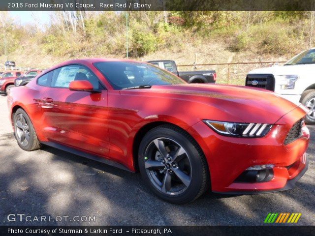 2016 Ford Mustang V6 Coupe in Race Red