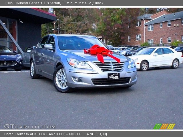 2009 Hyundai Genesis 3.8 Sedan in Platinum Metallic