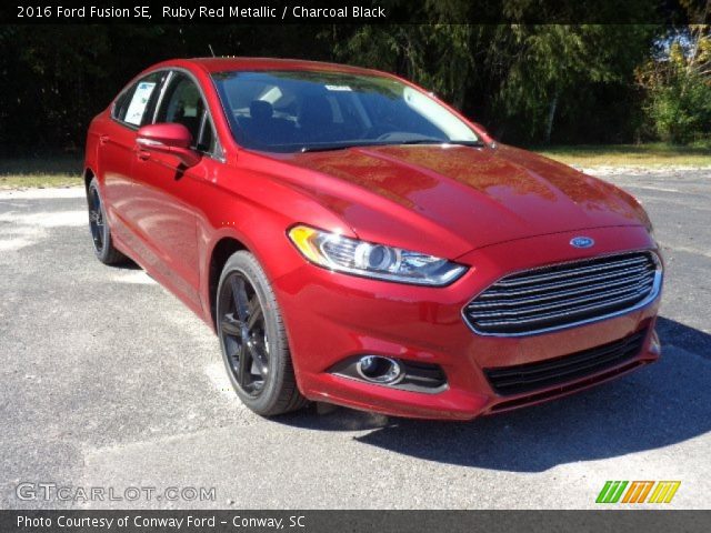 2016 Ford Fusion SE in Ruby Red Metallic